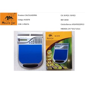 MJ3078 CALCULADORA DE MESA COM MAUSE -BATERIA-8DIG