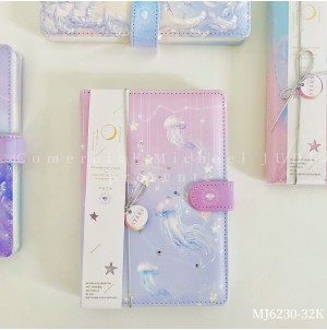 CADERNO MJ6230-32K MEDIDA: 12,8 X 18 X 6 CM CONTEM 112 FOLHAS MINIMO 20 PçS