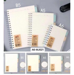 REF:A6-MJ021 MUL/40 CADERNO.