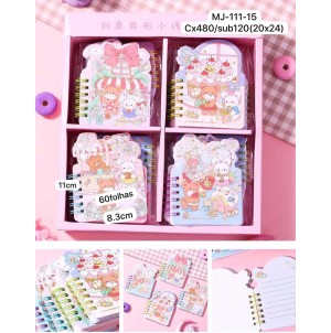 CADERNO. REF:111-15. 24P/C