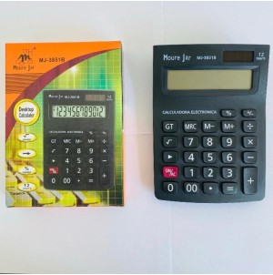 MJ3851B CALCULADORA MEDIA-PILHAS-AAA-12DIG
