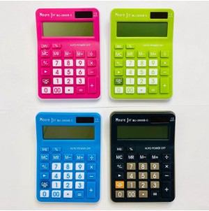 MJ3866B-C  CALCULADORA MEDIA -PILHAS-12DIG----CX:150PÇS/SUB:75PÇS