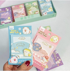 REF:95-331. BXC/ 24 PÇS LEMBRETE DE PAPEL, AUTO-ADESIVO.