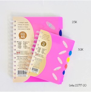 CADERNO. REF: MJ22717-20-25K