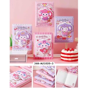 CADERNO. REF:36K-MJ1020-3 CX 96 PÇS SUB/ 24 MUL/24