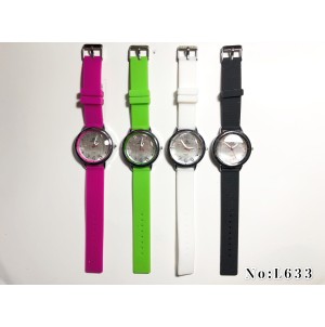 RELOGIO DE PULSO FEM C/PULS DE BORRACHA. L633