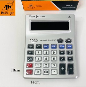 MJ-992L CALCULADORA DE MESA -PILHAS-AA-12DIG--------CX:80PÇS/MIN:40PÇS