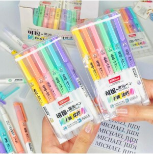 MARCADOR DE TEXTO, A PAGA   REF:H MJ2306-6 - 216CT/SUB 72CT MUL/ 12 PÇS