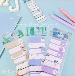 REF:PP-MJ010 LEMBRETE DE PAPEL, AUTO-ADESIVO. CX 960PÇS SUB120PÇS MUL/24