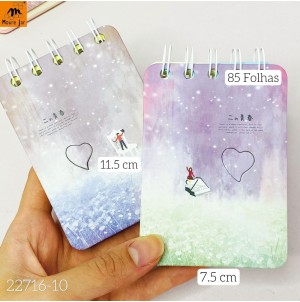 BLOCO DE ANOTAÇÃO C/ 85 FOLHAS RF MJ-Y22716-10 CX 360PÇS SUB 120PÇS MUL/12