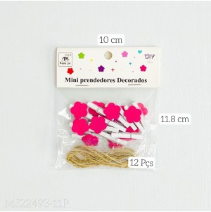 CLIPS PARA PAPEL, DE MDF. REF:MJ P22493-11. CX 480 PÇS SUB 120 PÇS MUL/12