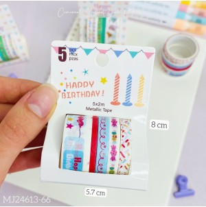 FITA ADESIVA REF: MJ-J24613-66 CX 576 PÇS SUB 144 MUL/24