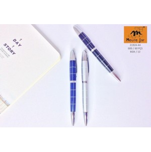 MJ21924-44 CANETA ESFEROGRAFICA RETRATIL CORPO METAL  -------------- CX600/ SUB120/ MUL/12