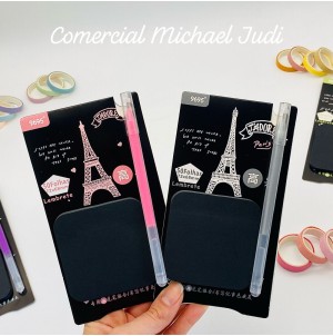 LEMBRETE DE PAPEL, BOX20 AUTO-ADESIVO. REF: 95-153