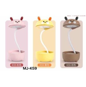 REF: K59 ABAJUR DE MESA, DE LED, COM CABO USB ------------ CX:144PÇS/SUB:48PÇS-MUL:48PÇS