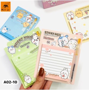 REF: MJ-A02-10 BX C/24 LEMBRETE DE PAPEL, AUTO-ADESIVO CX 576 SUB 120