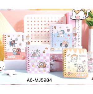 CADERNO REF: A6-MJ5984 CX 384/192
