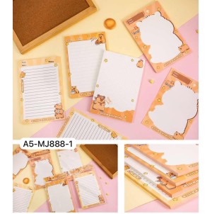 REF: A5-MJ-888-1 LEMBRETE DE PAPEL, AUTO-ADESIVO-------CX:240PÇS/MIN:60PÇS-BOX:60PÇS