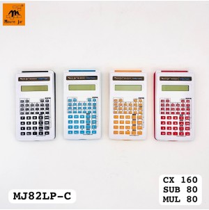 MJ82LP-C CALCULADORA CENTIFICA  -------- CX:160PÇS /MIN:40 PÇS CADA COR