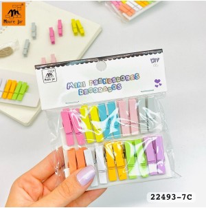 REF: MJ-Y22493-7C CLIPS PARA PAPEL, DE METAL MUL/12 ---------- CX:600PÇS/MIN:120PÇS-BOX12PÇS