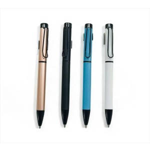  MJ21924-60 CANETA ESFEROGRAFICA RETRATIL CORPO METAL--------CX:600PÇS/MIN:60PÇS-BOX12PÇS